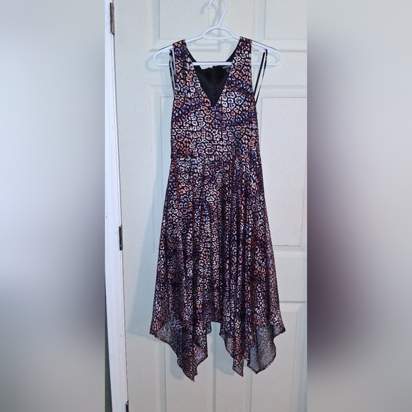 Kensie Dresses & Skirts - Kensie Multicolor Metallic Shimmer Leopard Print Formal Dress